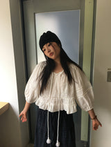 Ridi Balloon Blouse (2color)