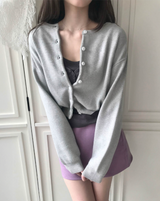 エルバースリムレイヤーボタンTシャツ