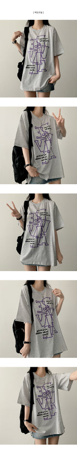 Riva ボックスフィット半袖Tシャツ