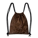 Rope Keyring Gym Sack [Brown Beads]