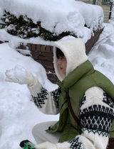 Hour Open Semi-Over Wellon Padded Vest
