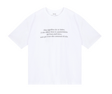 [mnem] olive print oversized t-shirt (white)