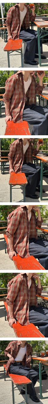 [S/S] Western check shirts(3color)