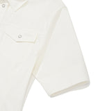 セミスリムフィットショートスリーブシャツ [WHITE]