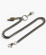 NC-402 Antique Flat Surgical Steel Curve Chain