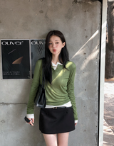 [SHOPPERMADE] Classic Mode Trendy Low-rise Mini Skirt
