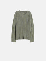 Mog bokashi summer round knitwear