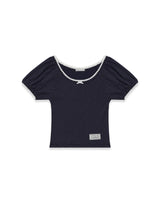 Dot Puff T-Shirt (Navy)
