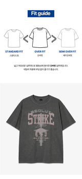 ストライクゾーン ピグメントダイ ショートスリーブ Tシャツ(3color)