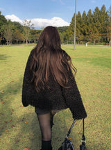 Juri Wool Collar Fur Jacket