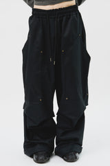 Martin Rivet Wide Pants (3color)