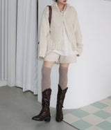 Boehm Boksarthy high neck two-way cardigan (outer)