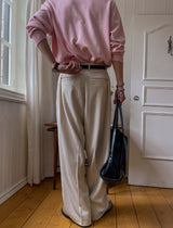 Tessie Wide Pintuck Slacks