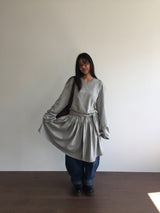 タイアップコットンワンピース (2color)