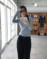 ビッグステッチワークパンツ
