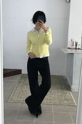 BUSTIER LAYERED SHIRT
