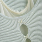 Vena Ribbon Layer Top