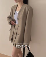 [MADE] Duell No Collar Jacket