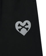 KITTEN WIDE SWEAT PANTS BLAKC(CV2GFFPA03A)