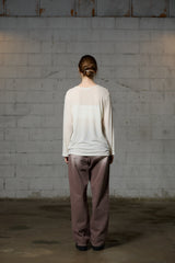 FAIRY WOOL LONG SLEEVE / IVORY