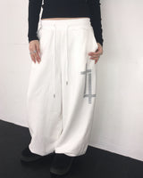 Cross stud jogger pants