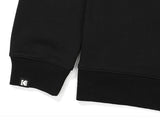 MONOGRAM REGULAR SWEATSHIRT【BLACK】