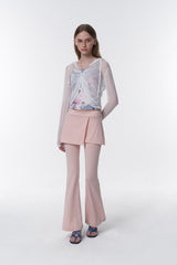 COLLECTION DRAPE HOODIE CARDIGAN [WHITE]