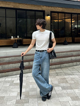 [1+1] LMN Aven Cut Muscle Fit Short Sleeve T-Shirt (3 colors)