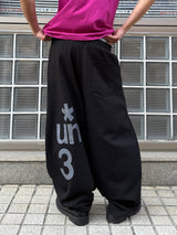 Untitled Symbol Balloon Sweatpants Black