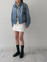 Steel Western Suede Blouson
