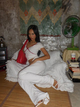 Bake Slim Pants (White)