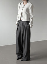 Bandell Strap Pintuck Slacks