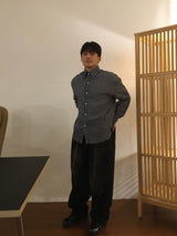 easy check shirt (2color)
