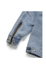DESTROYED DART TRUCKER JACKET (BLUE)