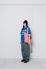 ラブイズディスTシャツ - ブルー