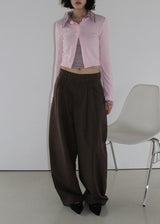TUCK BALLOON SLACKS