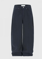 French incision wide pants (3 colors)