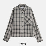 Horse Pigment Crop Shirt
