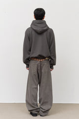 Haru Pigment Curved Denim