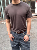 リブマッスルフィット半袖Tシャツ