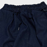 grunge roll-up denim pants_blue