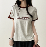 リッパートラックラインカラー半袖Tシャツ
