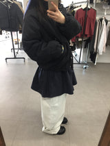 エッセンシャルフリースワイドパンツ (3color)