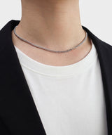 surgical stainless steel necklace_CLEF SIMPLE NEC