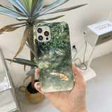 [グリーンブリーズコイゴールドフィッシュハードケース]
