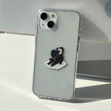 ベイビー - スリープミャオウキャットフォーンケーススマホグリップセット