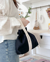 【MADE】Canvas Pouch Bag - Black