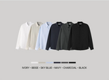 Look Diffacy Wrinkle Texture Summer Oversized Rayon Shirt