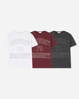 Koi Slub Crop Printed Short Sleeve T-Shirt 3C