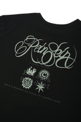 Black UTOPIA 半袖Tシャツ